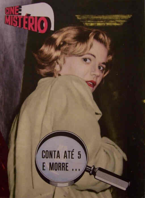 CINE MISTERIO magazine side cover Issue 6  1958