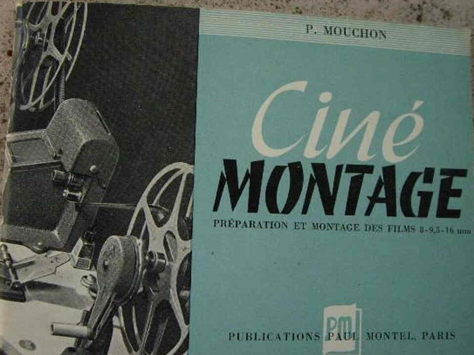 CINE MONTAGE (FR) magazine side cover   1954