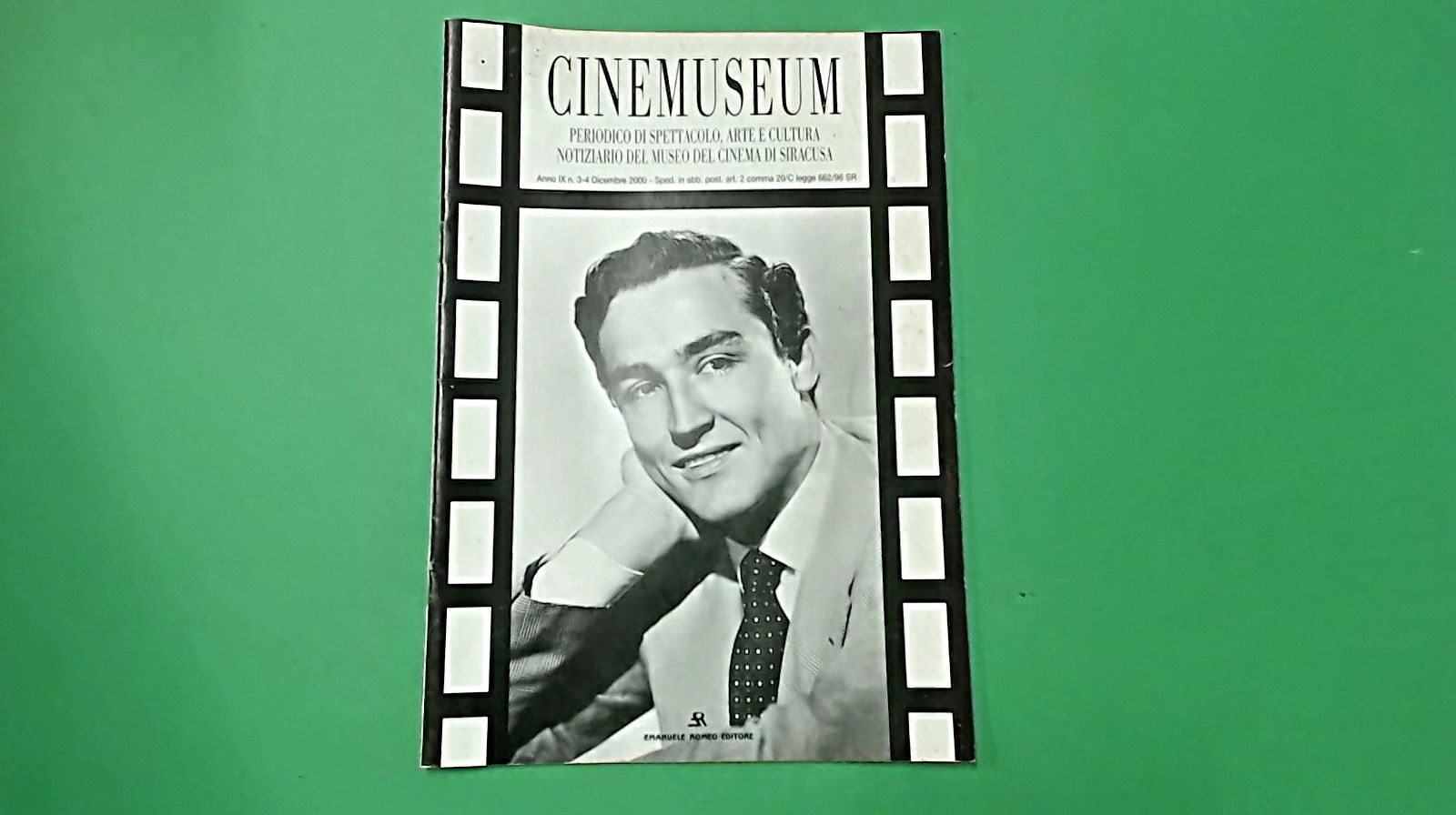 CINEMUSEUM magazine side cover Issue 3-4  December 2000