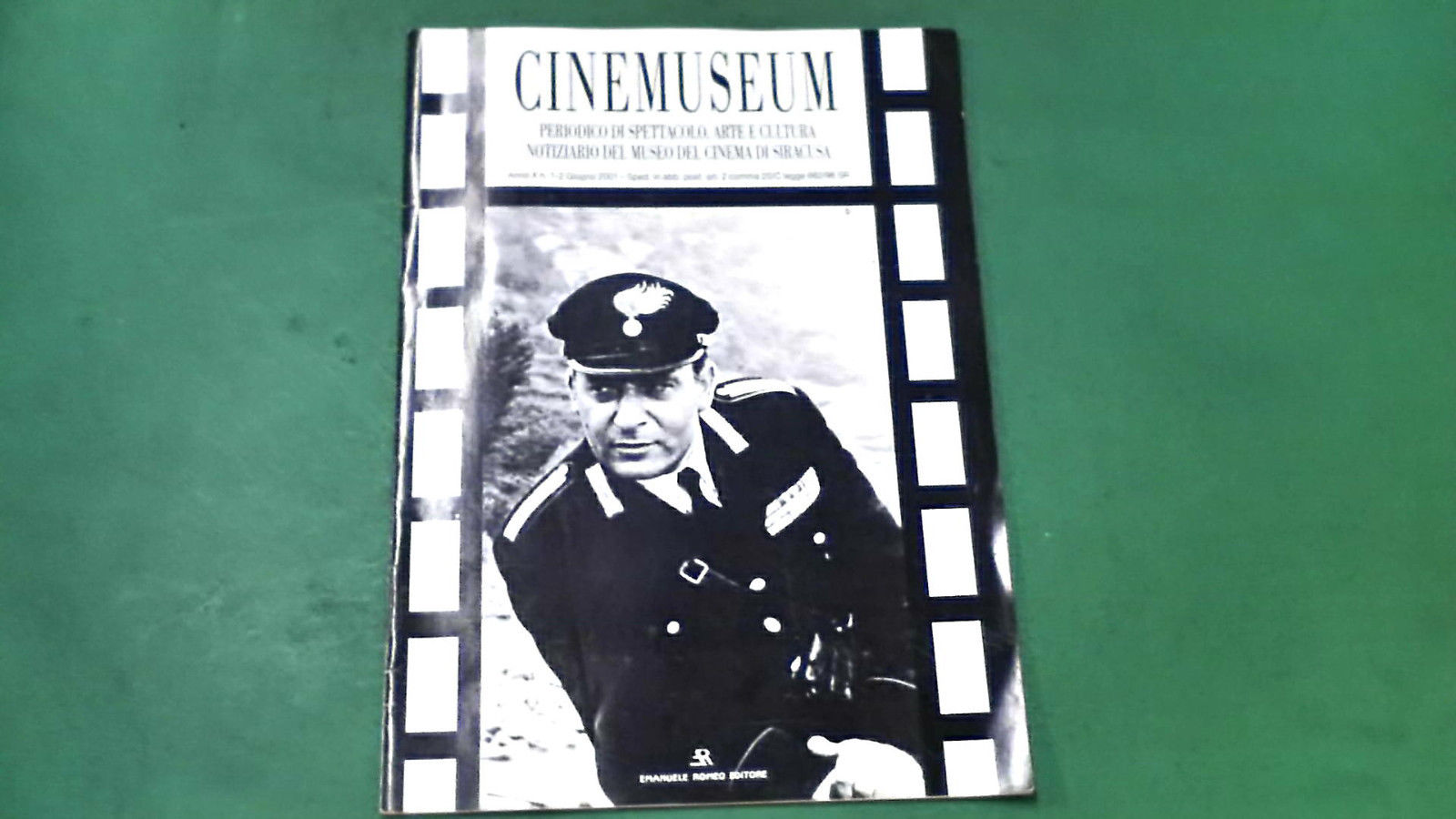 CINEMUSEUM magazine side cover Issue 1-2  June 2001