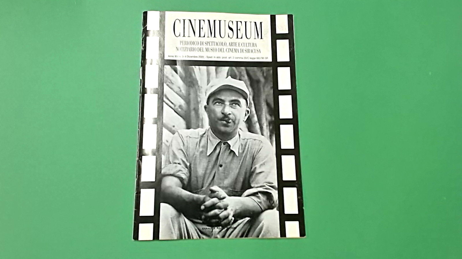 CINEMUSEUM magazine side cover Issue 3-4  December 2005