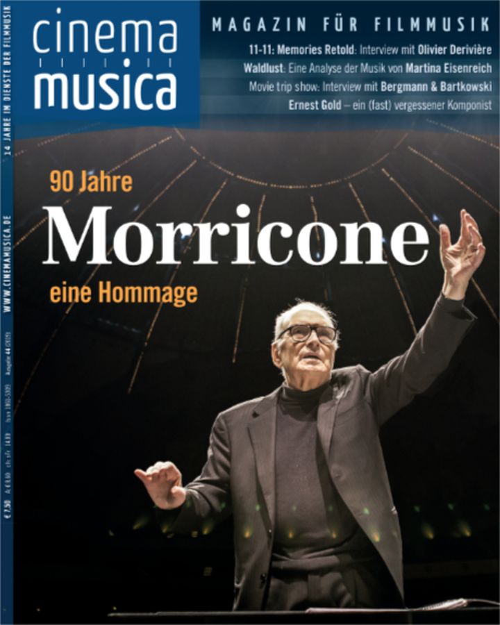 CINEMA MUSICA magazine side cover Issue 44  July 2019