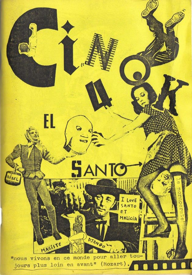 CINOK magazine side cover Issue 4 September 1988