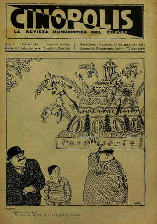CINOPOLIS magazine side cover Issue 10 30 March 1929
