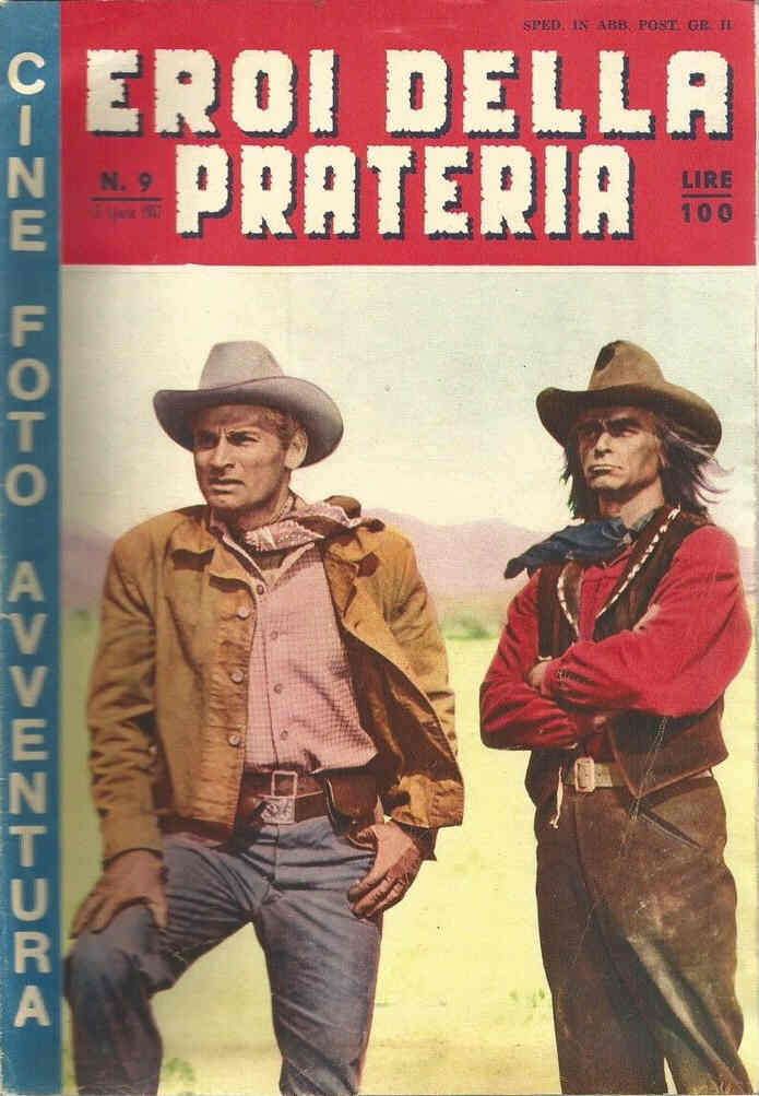 CINE FOTO AVVENTURA magazine side cover Issue 9  1957