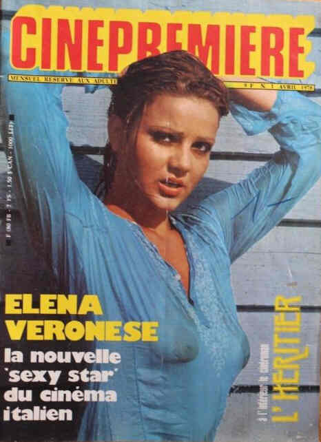 CINEPREMIERE magazine side cover Issue 1  April 1978