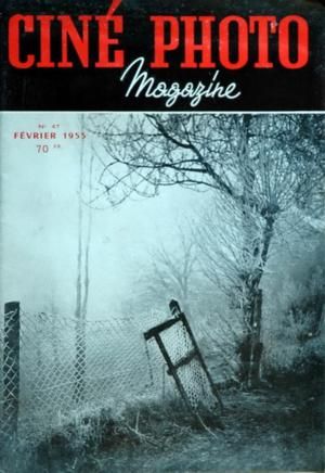 CINE PHOTO MAGAZINE magazine side cover Issue 47 February 1955