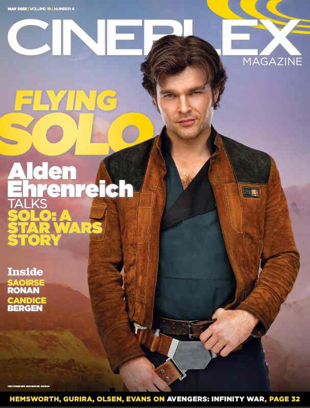 CINEPLEX magazine side cover  May 2018