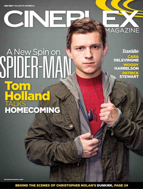 CINEPLEX magazine side cover July 2017