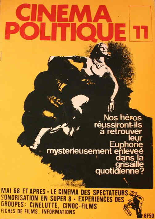 CINEMA POLITIQUE magazine side cover Issue 11  