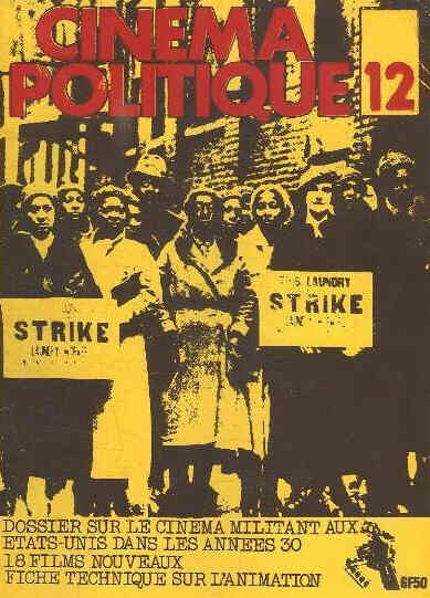 CINEMA POLITIQUE magazine side cover Issue 12  