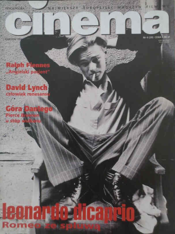 CINEMA (Po) magazine side cover April 1997