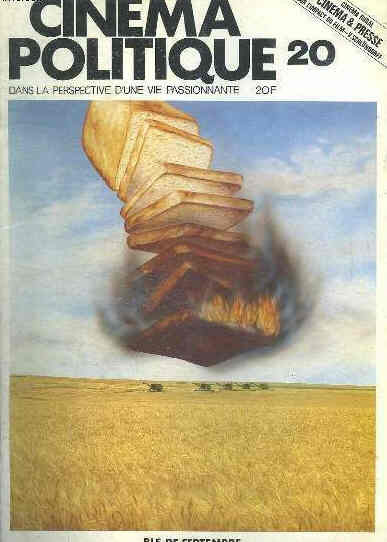 CINEMA POLITIQUE magazine side cover Issue 20  