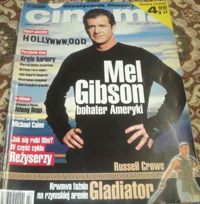 CINEMA (Po) magazine side cover  July 2000