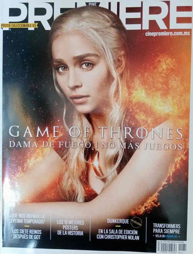 CINE PREMIERE magazine side cover July 2017