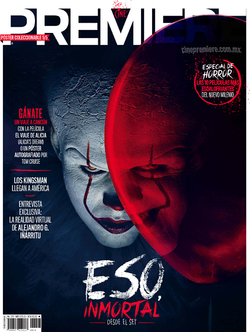 CINE PREMIERE magazine side cover September 2017