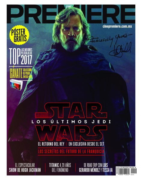 CINE PREMIERE magazine side cover  December 2017