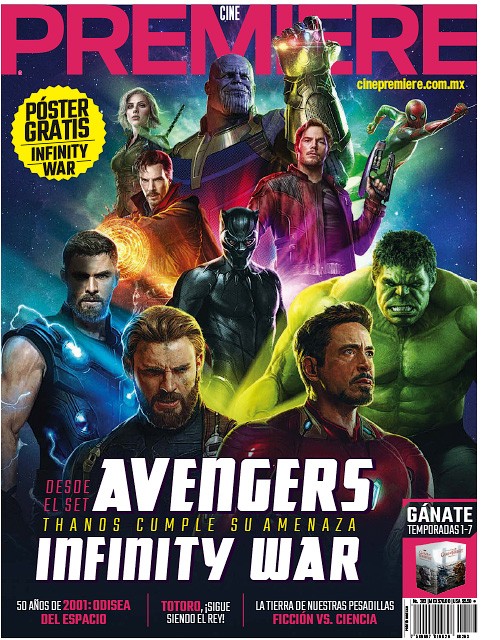 CINE PREMIERE magazine side cover  April 2018