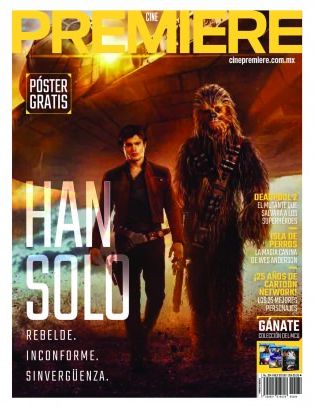 CINE PREMIERE magazine side cover  May 2018