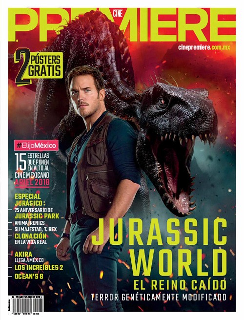 CINE PREMIERE magazine side cover  June 2018