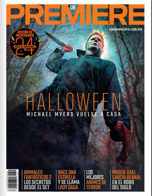 CINE PREMIERE magazine side cover  October 2018