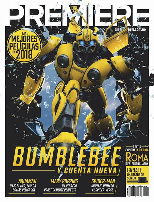 CINE PREMIERE magazine side cover  December 2018