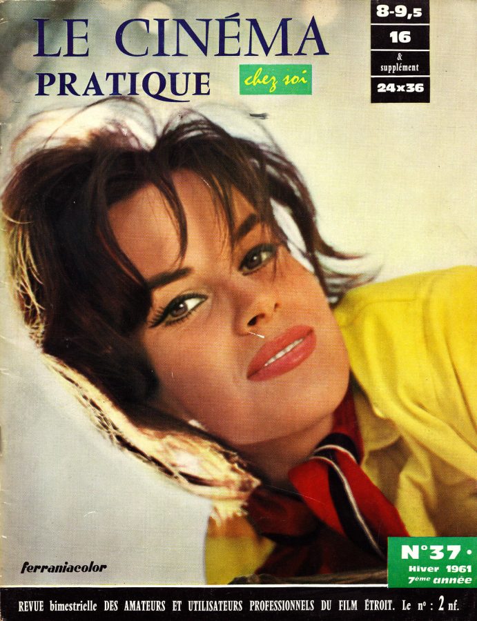 CINEMA CHEZ SOI | LE magazine side cover Issue 37 Winter 1961