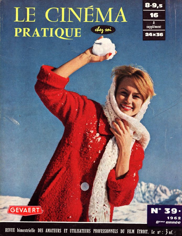 CINEMA CHEZ SOI | LE magazine side cover Issue 39  1962