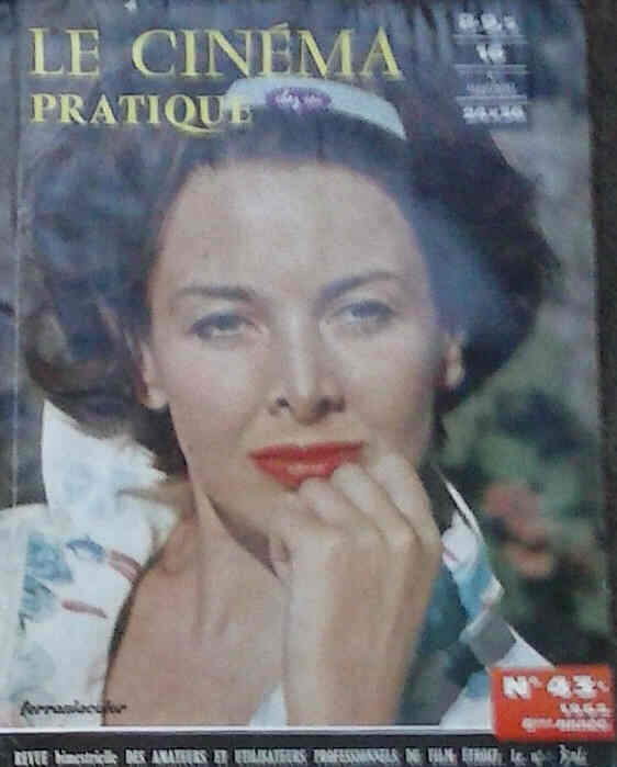 CINEMA CHEZ SOI | LE magazine side cover Issue 43  1963