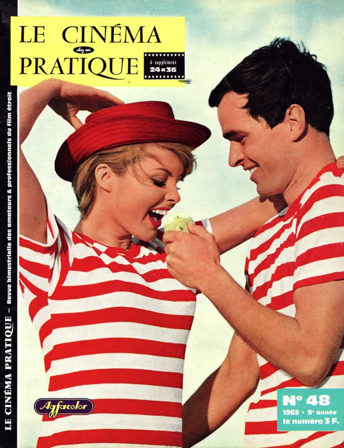 CINEMA CHEZ SOI | LE magazine side cover Issue 48  1963