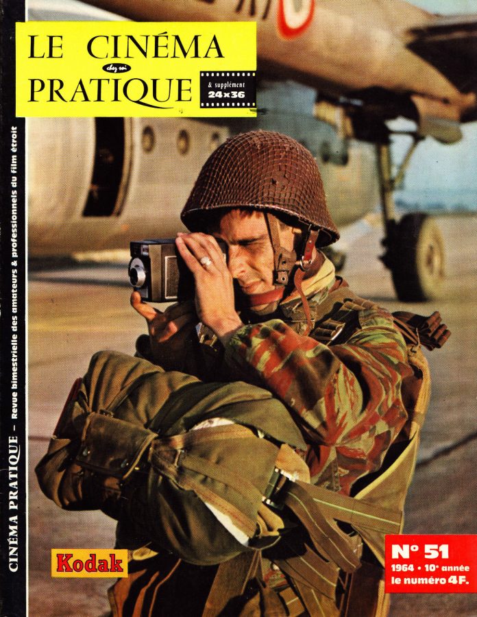 CINEMA CHEZ SOI | LE magazine side cover Issue 51  1964