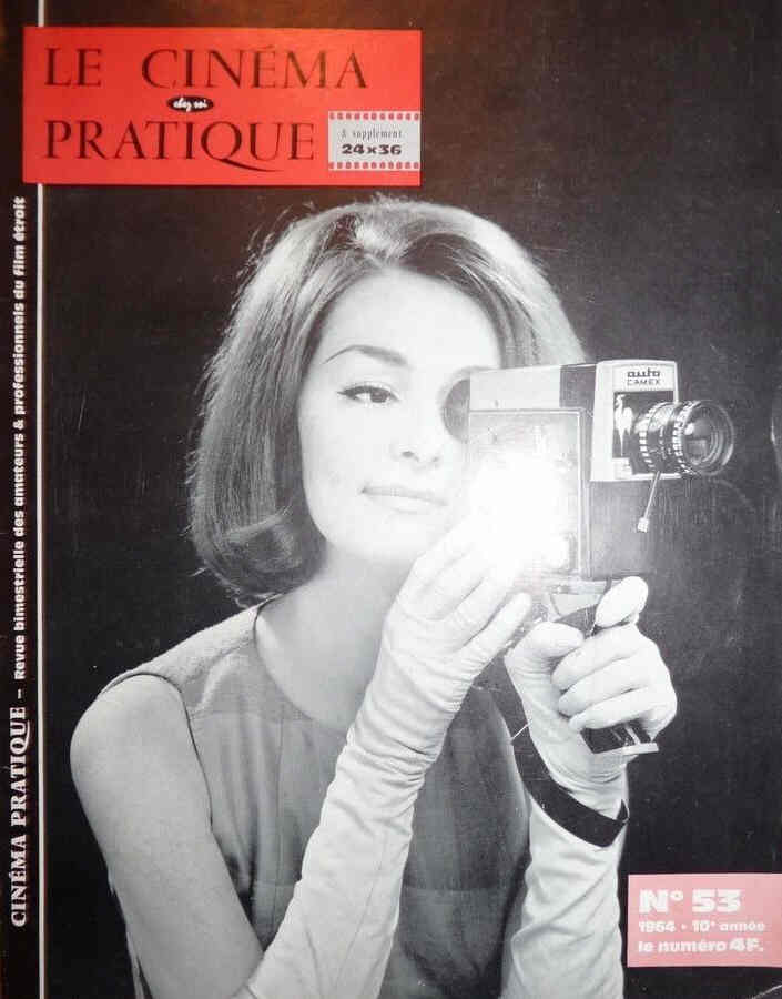 CINEMA CHEZ SOI | LE magazine side cover Issue 53  1964