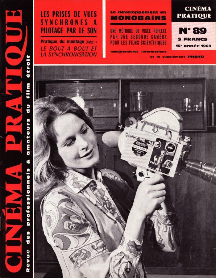 CINEMA PRATIQUE magazine side cover Issue 89  1969