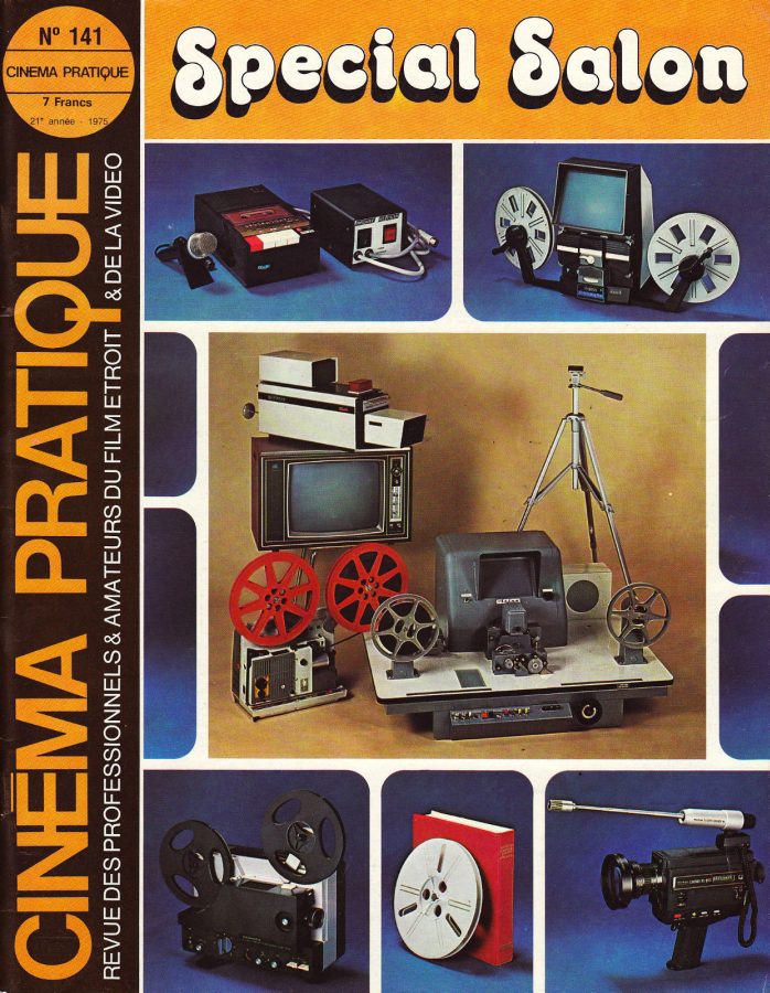 CINEMA PRATIQUE magazine side cover Issue 141  1975