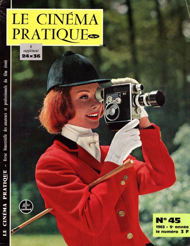 CINEMA PRATIQUE magazine side cover Issue 45  March 1963