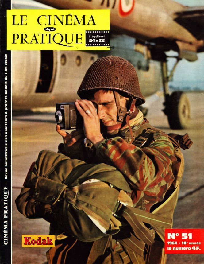 CINEMA PRATIQUE magazine side cover Issue 51  March 1964