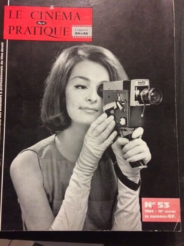 CINEMA PRATIQUE magazine side cover Issue 53   1964