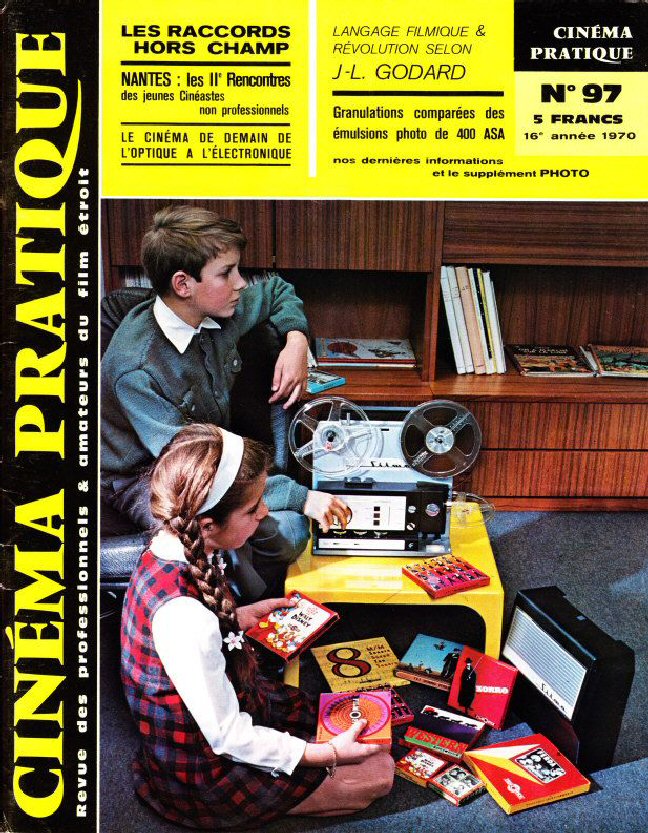 CINEMA PRATIQUE magazine side cover Issue 97   1970