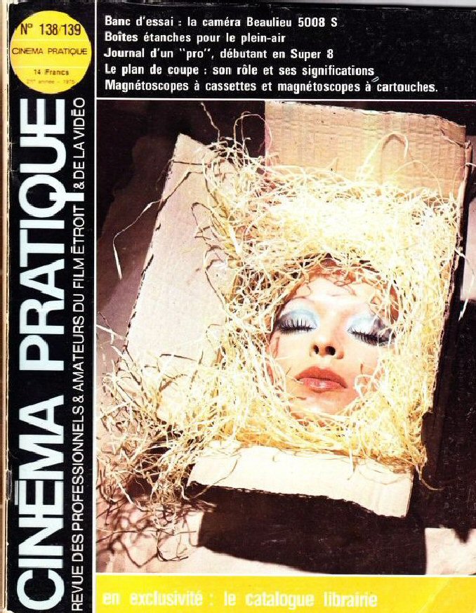 CINEMA PRATIQUE magazine side cover Issue 138-139   1975
