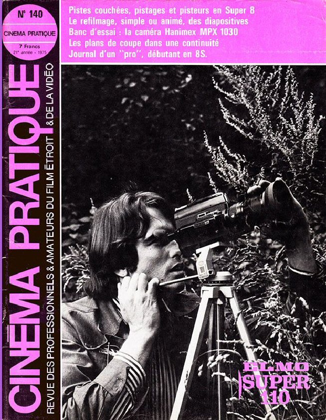 CINEMA PRATIQUE magazine side cover Issue 140   1975