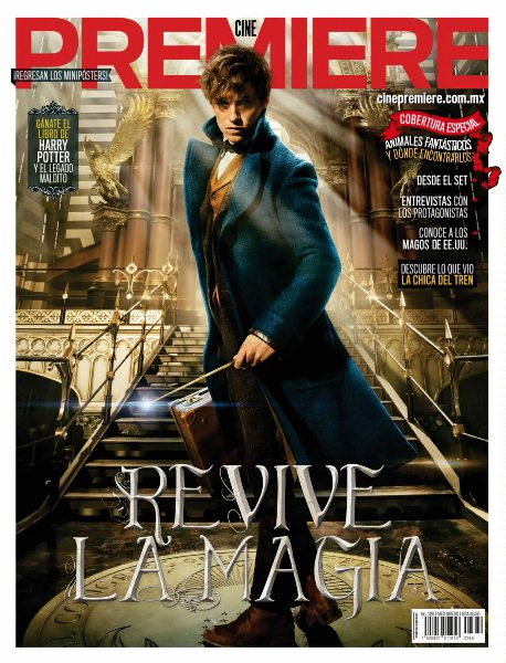 CINE PREMIERE magazine side cover Issue 266 November 2016