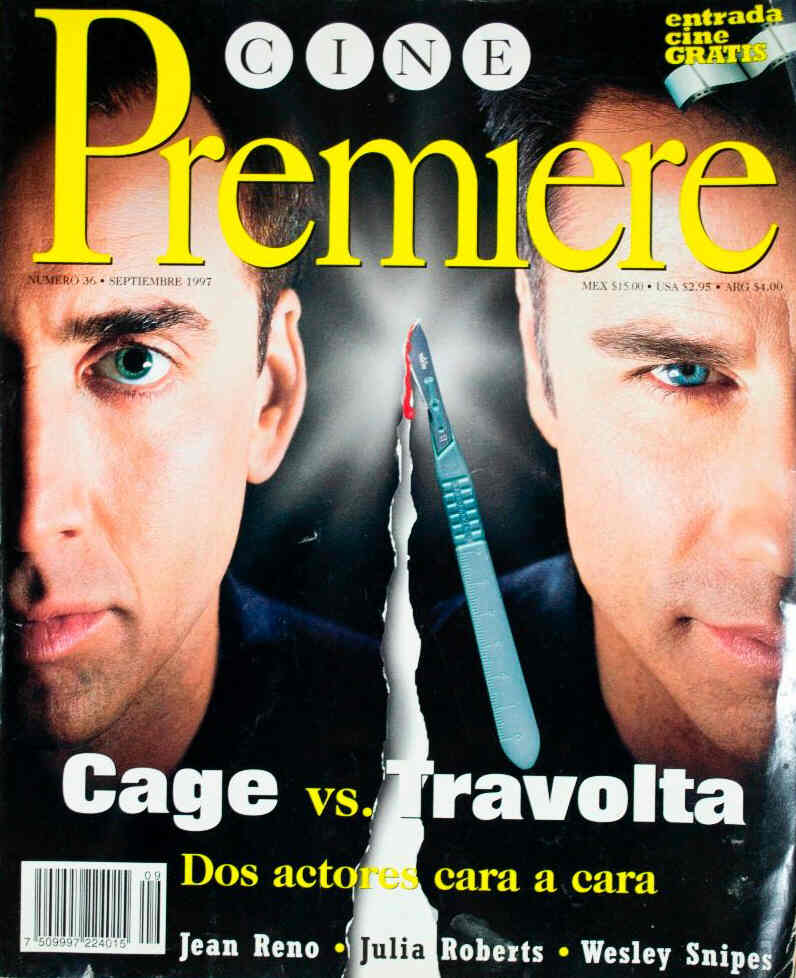 CINE PREMIERE magazine side cover Issue 36 September 1997