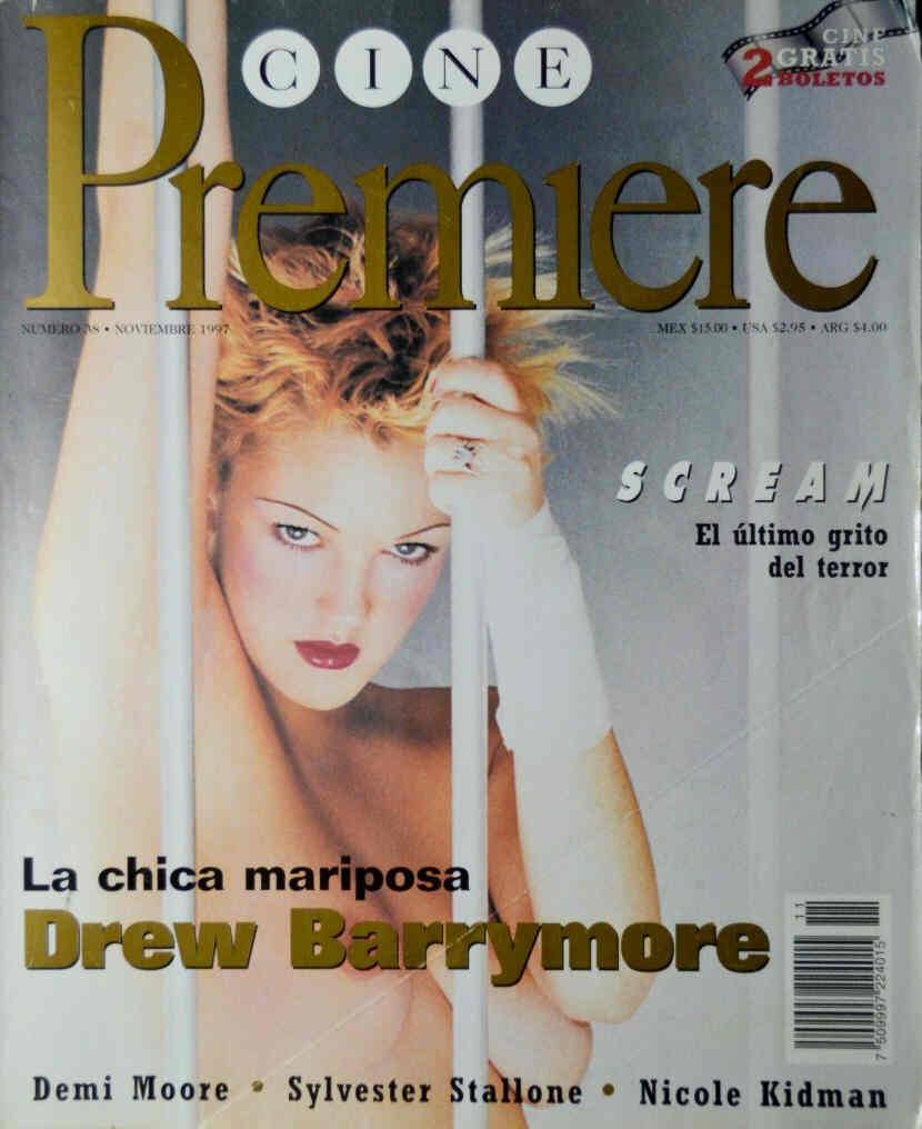 CINE PREMIERE magazine side cover Issue 38 November 1997