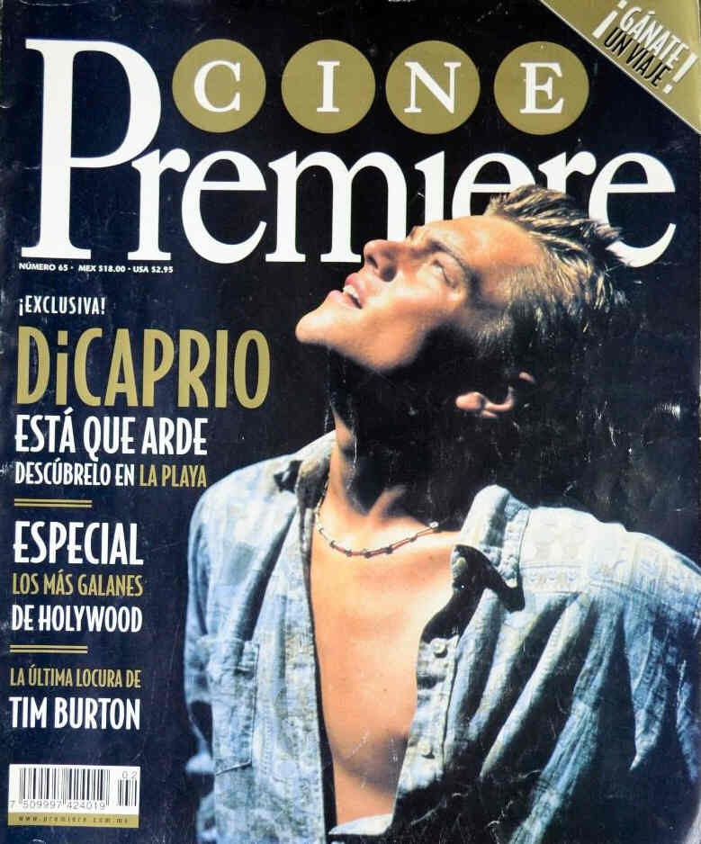 CINE PREMIERE magazine side cover Issue 65 February 2000
