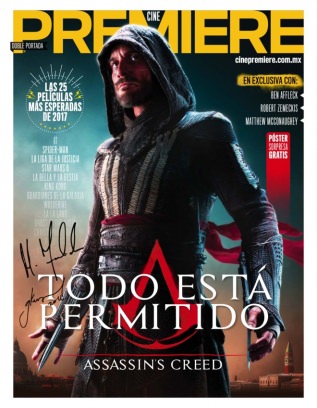CINE PREMIERE magazine side cover Issue 268 January 2017