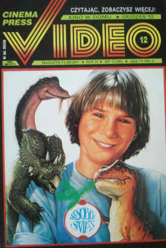 CINEMA PRESS VIDEO magazine side cover Issue 46 December 1993