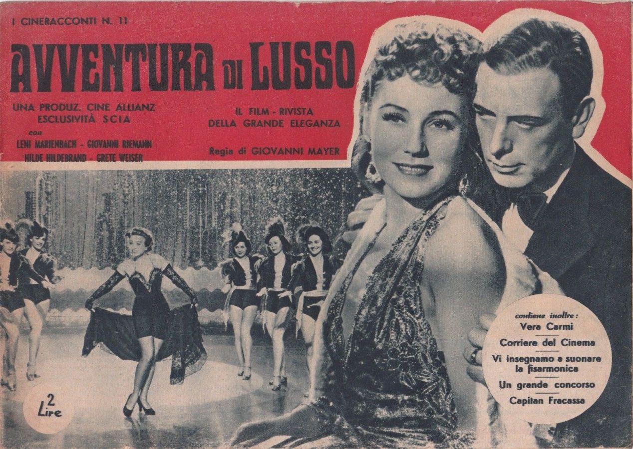 CINERACCONTI|I magazine side cover Issue 11   1942