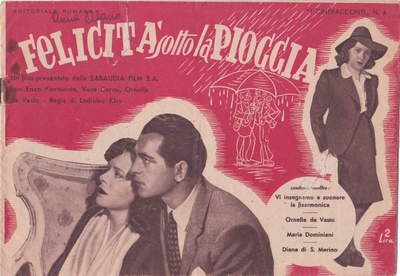 CINERACCONTI|I magazine side cover Issue 4   1942