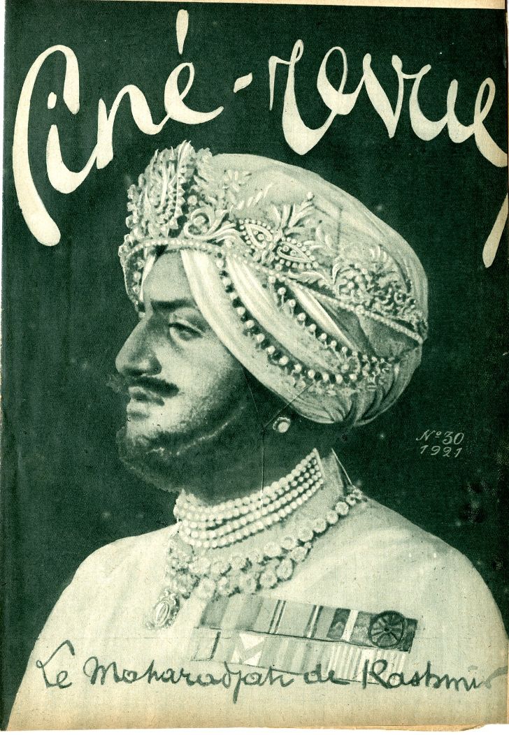 CINE REVUE (20s Be) magazine side cover Issue 30 22 October 1921