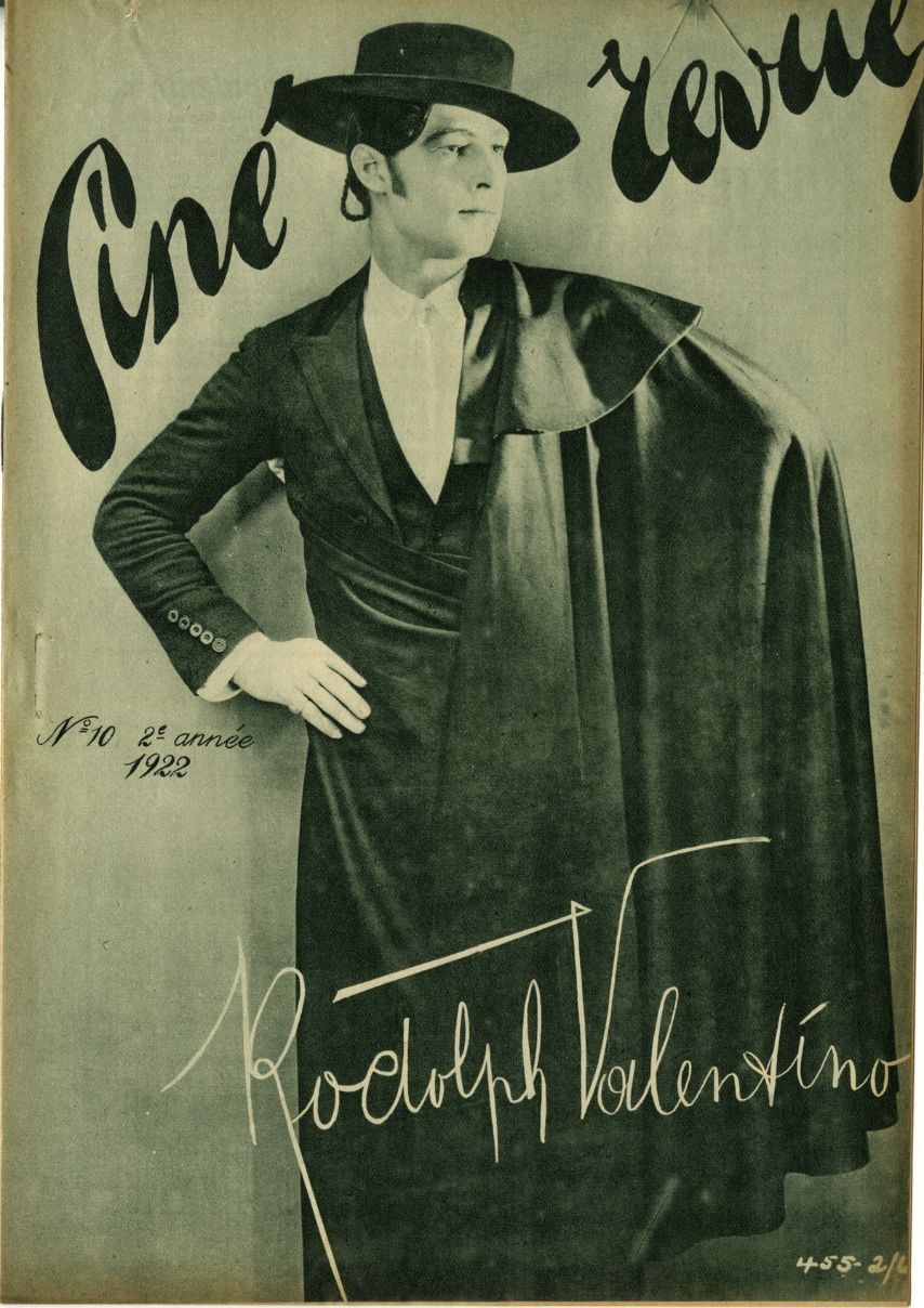 CINE REVUE (20s Be) magazine side cover Issue 10 3 June 1922